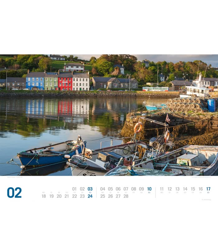 Wall calendar Irland ReiseLust 2019