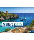 Nástěnný kalendář  Mallorca / Mallorca ReiseLust 2019