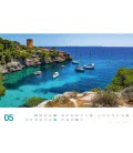 Nástěnný kalendář  Mallorca / Mallorca ReiseLust 2019
