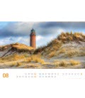 Nástěnný kalendář  Baltské moře / Ostsee ReiseLust 2019