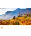 Nástěnný kalendář  Jižní Tyrolsko / Südtirol ReiseLust 2019