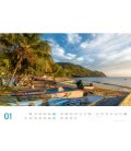 Nástěnný kalendář  Karibik / Karibik ReiseLust 2019