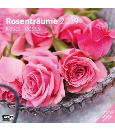 Wall calendar Rosenträume 2019