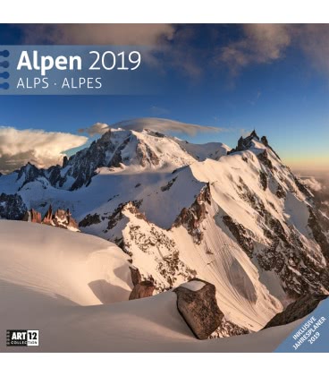 Wall calendar Alpen 2019