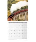 Nástěnný kalendář  Lokomotivy / Lokomotiven 2019