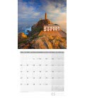 Nástěnný kalendář  Majáky / Leuchttürme 2019
