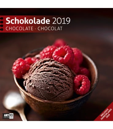 Nástěnný kalendář  Čokoláda / Schokolade 2019