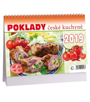 Tischkalender Poklady české kuchyně 2019
