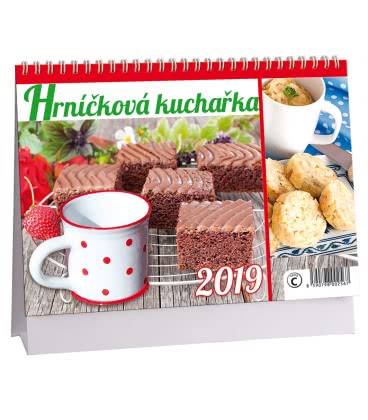 Tischkalender Hrníčková kuchařka 2019