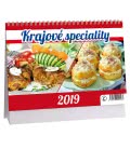 Tischkalender Krajové speciality 2019