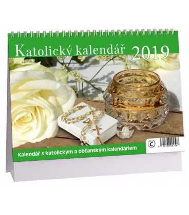 Stolní kalendář Katolický kalendář 2019