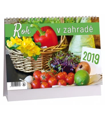 Stolní kalendář Rok v zahradě 2019