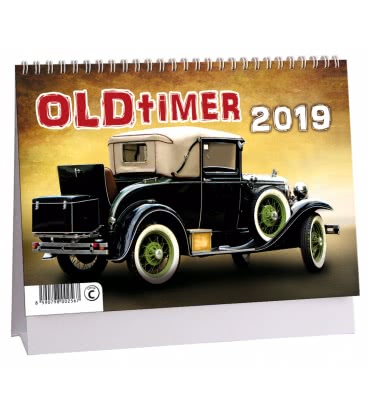 Table calendar Oldtimer - Veteráni 2019
