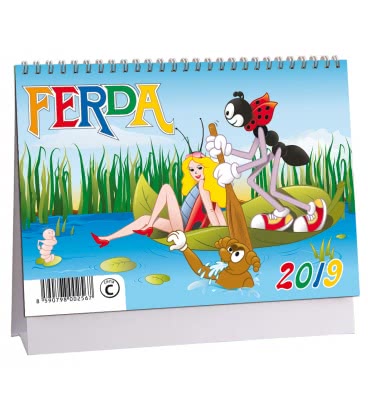 Tischkalender Ferda 2019
