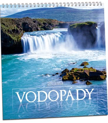 Wall calendar Vodopády 2019