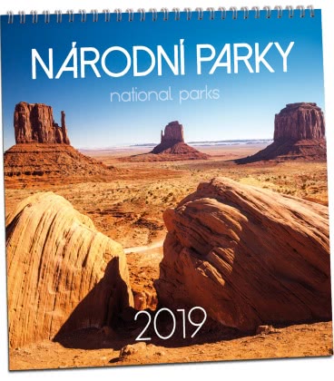 Wall calendar Národní parky 2019