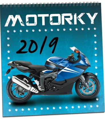 Nástěnný kalendář Motorky 2019