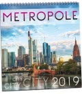 Nástěnný kalendář Metropole 2019