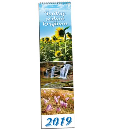 Wall calendar Toulky českou krajinou - vázanka 2019