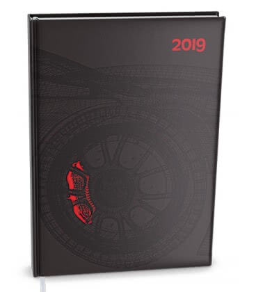 Tagebuch - Terminplaner A5 - David - lamino  Auto 2019