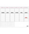 Table calendar Stolní plánovač A3 - týd. mapa - 30 listů 2019