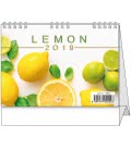 Tischkalender Lemon - mini  2019