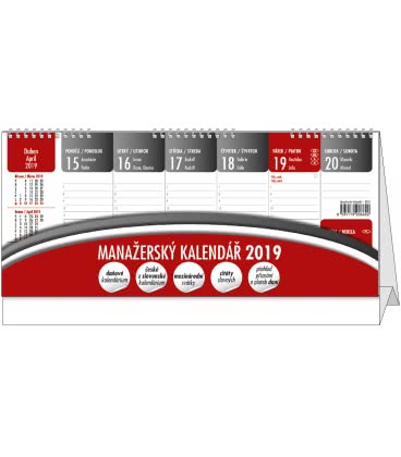 Stolní kalendář Manažerský kalendář (CZ/SK) 2019