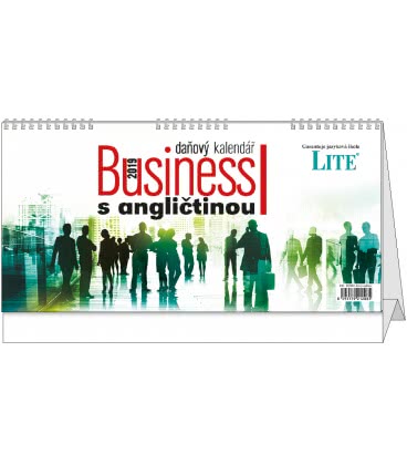 Table calendar Business I. s angličtinou 2019