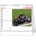 Table calendar IDEÁL - Motorbike 2019