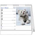 Stolní kalendář IDEÁL - Kočky 2019