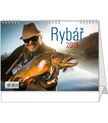 Stolní kalendář Rybář  2019