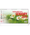 Table calendar Kalendář pro seniory 2019