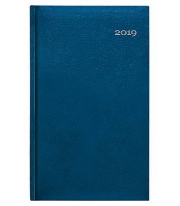 Weekly Pocket Diary Kronos modrý 2019