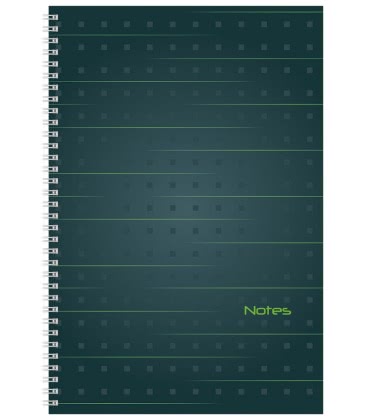 Notepad A4 with spiral lined Job 2019