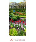 Nástěnný kalendář Zahrady / Gärten - Ursel Borstell 2019
