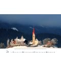 Nástěnný kalendář Jižní Tyrolsko / Südtirol 2019