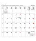 Nástěnný kalendář Hundertwasser Architecture (BK) 2019