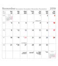 Nástěnný kalendář Hundertwasser Architecture (BK) 2019