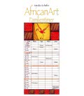 Nástěnný kalendář  Rodinný plánovač AfricanArt / AfricanArt Familientimer 2019