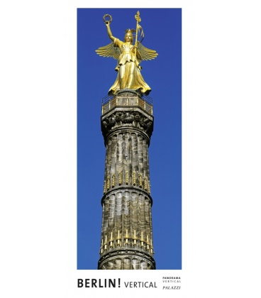 Nástěnný kalendář Berlín - věčný kalendář - PANORAMA 2019 / BERLIN! VERTICAL Panorama Zeit