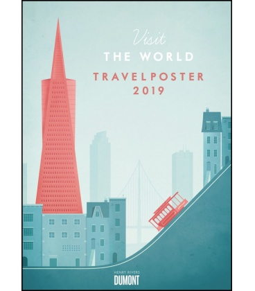 Wandkalender Henry Rivers: Travelposter 2019