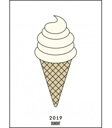 Wandkalender Posterkalender redfries: Eis 2019