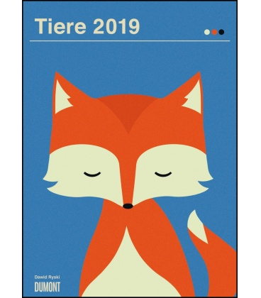 Wall calendar Dawid Ryski: Tiere 2019
