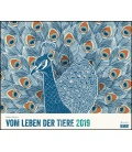Nástěnný kalendář Ze života zvířat / Vom Leben der Tiere 2019