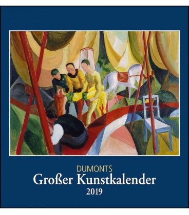 Nástěnný kalendář Díla mistrů / DuMonts Großer Kunstkalender 2019