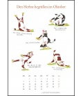 Nástěnný kalendář S jógou krav po celý rok / Mit den Yoga-Kühen durchs Jahr 2019