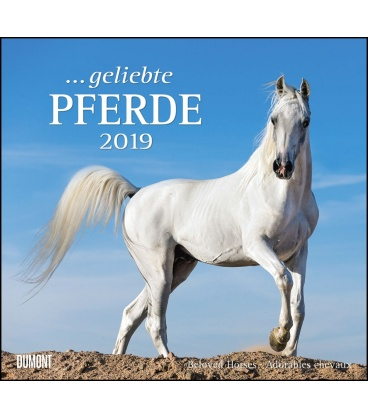 Nástěnný kalendář Koně / ...geliebte Pferde 2019