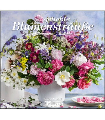 Wall calendar ...geliebte Blumensträuße 2019