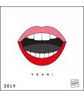 Wall calendar redfries im Quadrat: YEAH! 2019