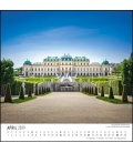 Nástěnný kalendář Vídeň / Wien 2019